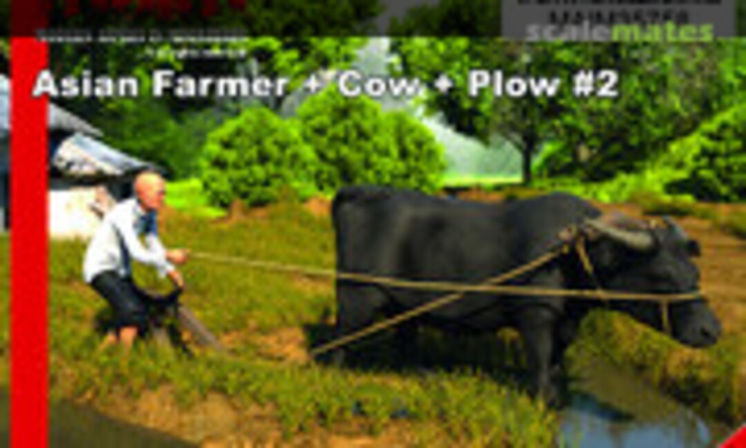 1:35 Vietnamese Farmer + Cow + Plow #2 (MAiM MAIM35758) MAIM35758