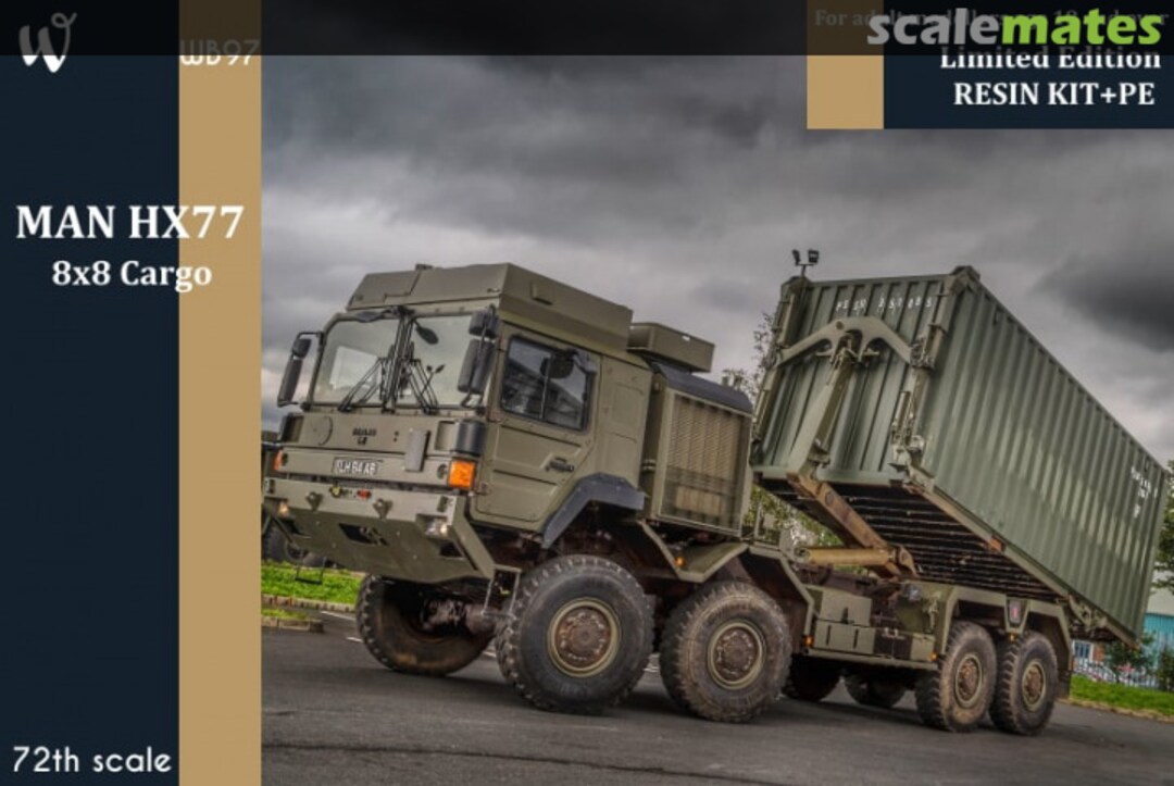 Boxart MAN HX77 8x8 Cargo WB97 W-Model Boxart MAN HX77 8x8 Cargo WB97 W-Model