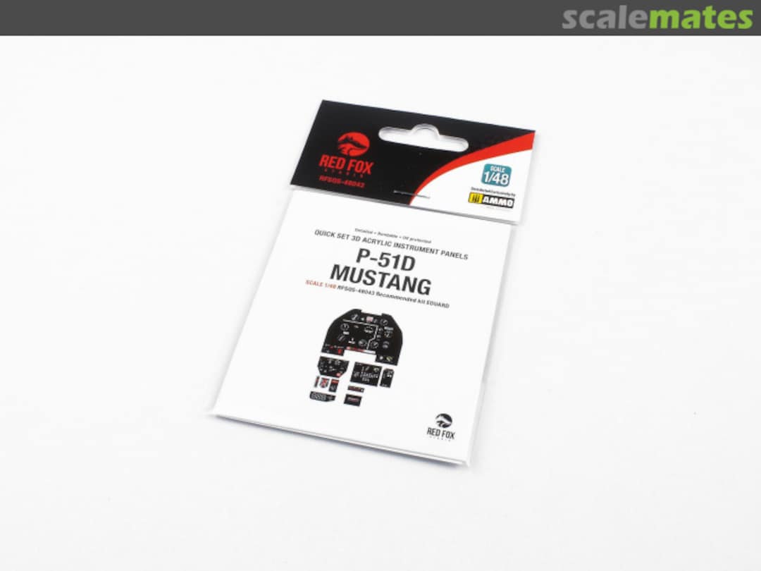 Boxart P-51D Mustang RFSQS-48043 Red Fox Studio Boxart P-51D Mustang RFSQS-48043 Red Fox Studio