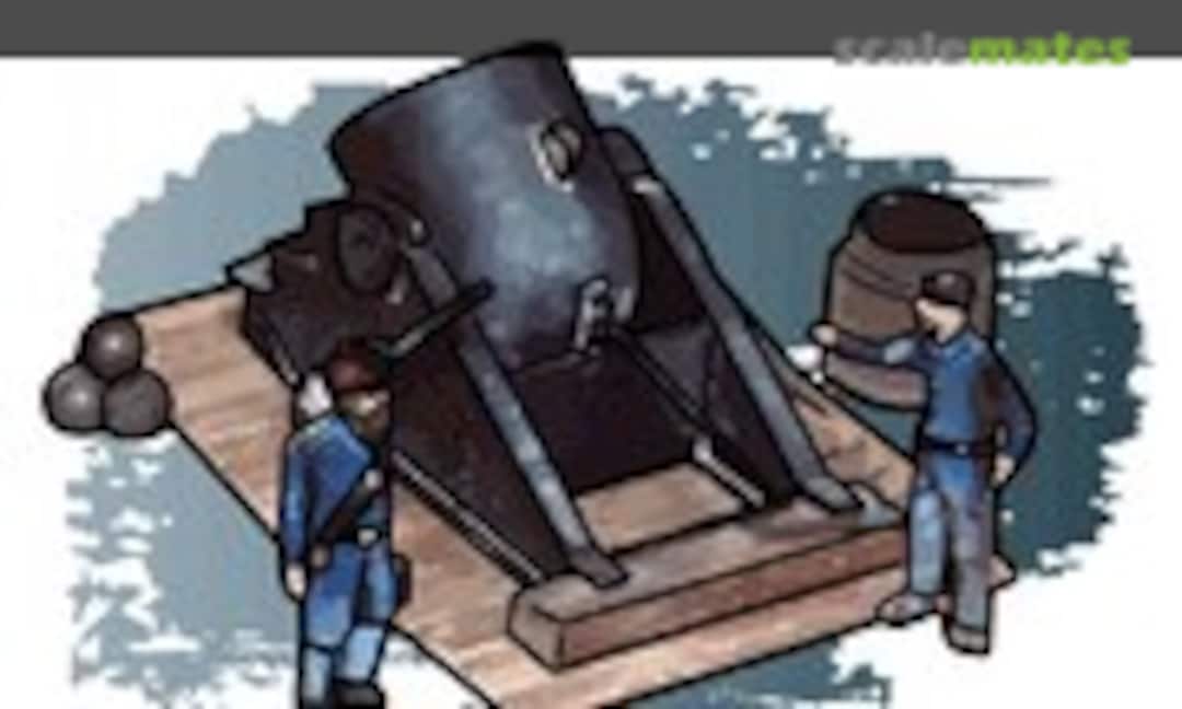 1:144 The Dictator Unionist 13-inch Coastal Mortar American Civil War (Heroes Models HM-K14416) HM-K14416