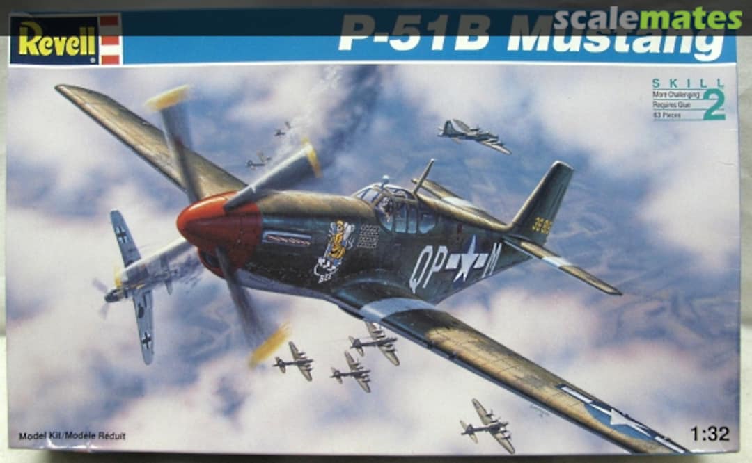 Boxart P-51B Mustang 4773 Revell Boxart P-51B Mustang 4773 Revell