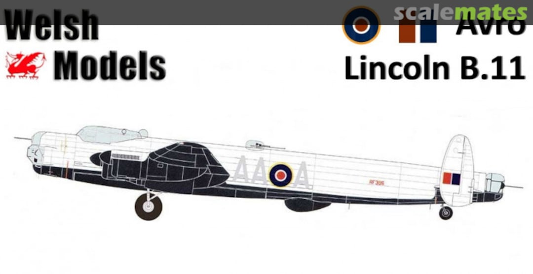 Boxart Avro Lincoln B.11 PJW111R Welsh Models Boxart Avro Lincoln B.11 PJW111R Welsh Models