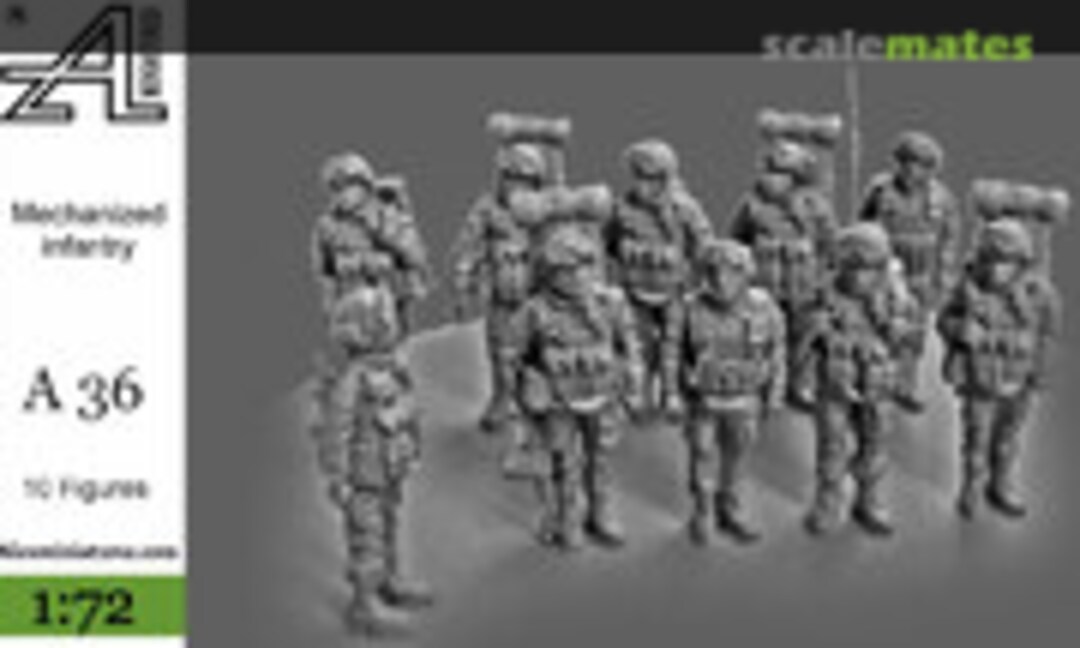 1:72 Mechanised infantry (Alex Miniatures A36) A36