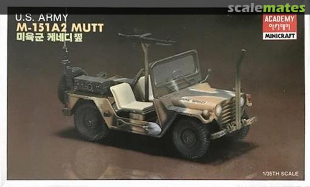 Boxart M-151A2 MUTT 1324 Academy/Minicraft Boxart M-151A2 MUTT 1324 Academy/Minicraft