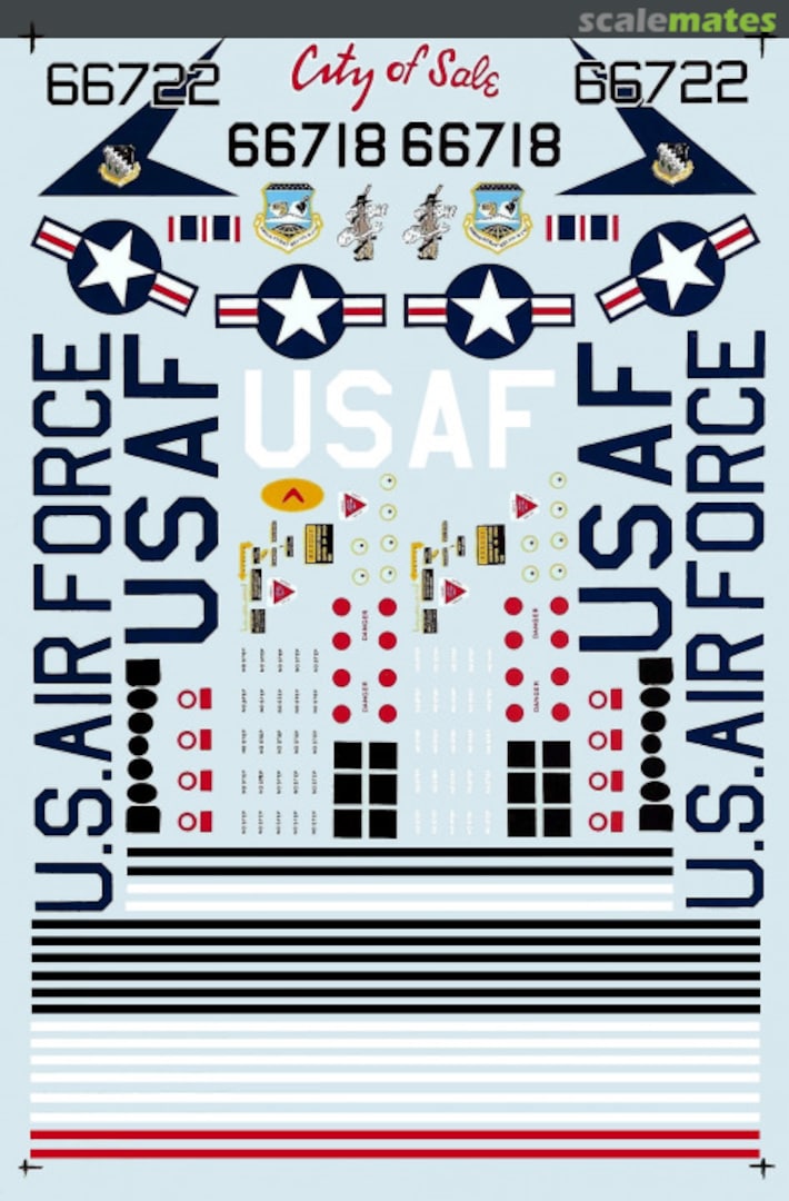 Boxart WU-2A 4080 SRW & U-2D AF Flight Test Center 48-241 SuperScale International