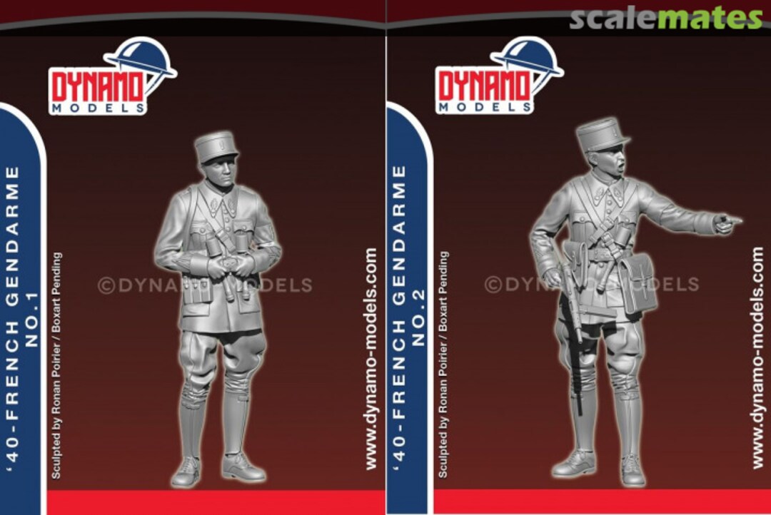 Boxart French Gendarme 1944 Set 72037 Dynamo Models
