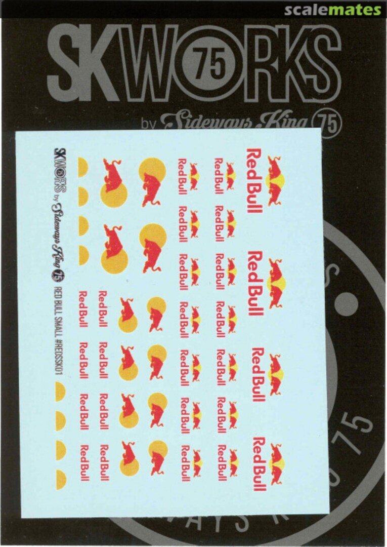 Boxart Red Bull Waterslide Decals REDSSK01 sk75works