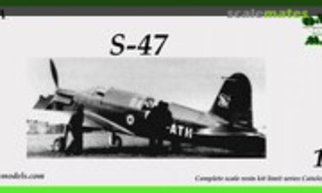 1:72 SABCA Caproni S-47 (Omega Models 72194) 72194