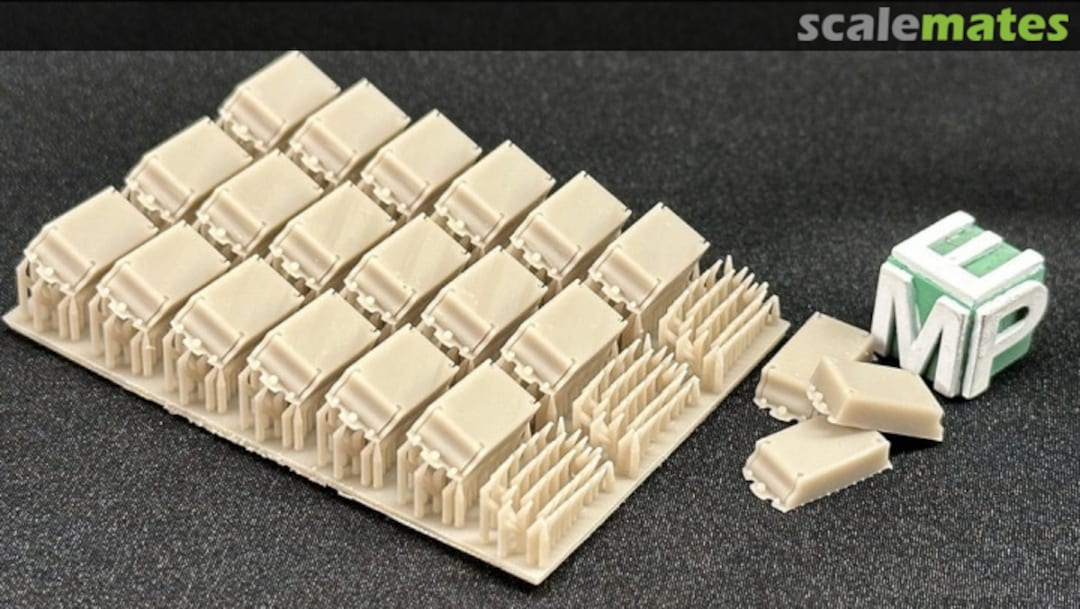 Boxart ERA bricks - flat, with nut 25040821 EMP3d Boxart ERA bricks - flat, with nut 25040821 EMP3d