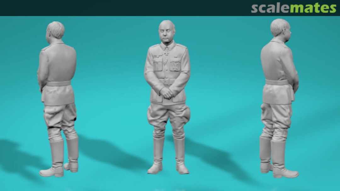 Boxart Bunker - WWII - German General - version 3 99200213-35 EMP3d Boxart Bunker - WWII - German General - version 3 99200213-35 EMP3d