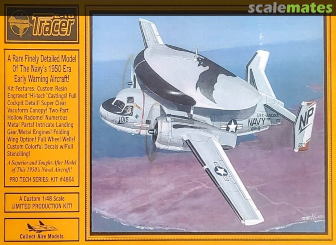 Boxart E-1 Tracer 4865 Collect-Aire Models Boxart E-1 Tracer 4865 Collect-Aire Models