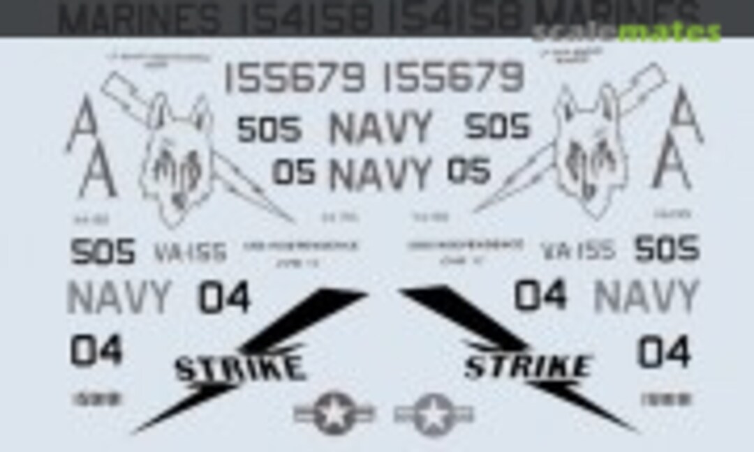 1:48 A-6E Intruders (SuperScale International 48-358) 48-358