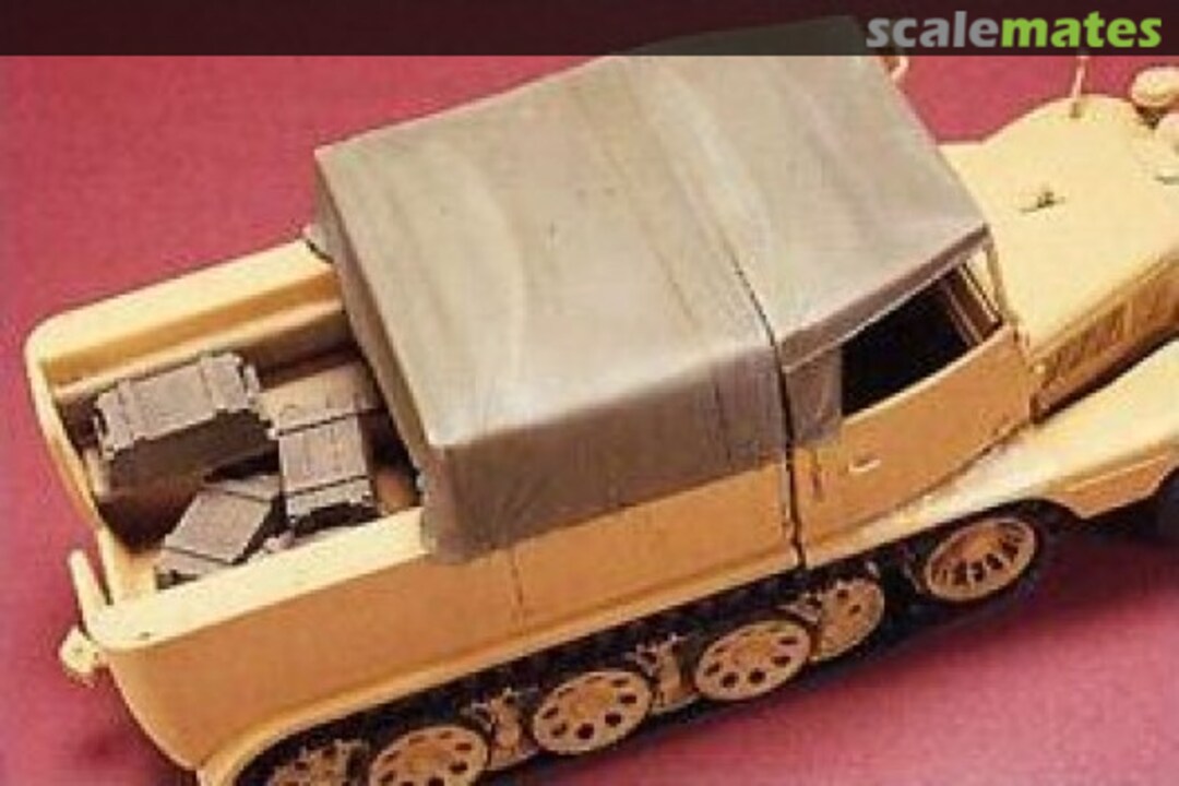 Boxart Equipment & Hood for Sd.Kfz.11 HF032 Hobby Fan Boxart Equipment & Hood for Sd.Kfz.11 HF032 Hobby Fan