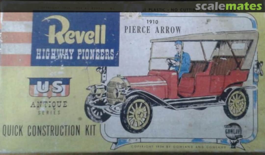 Boxart 1910 Pierce Arrow H-48 Revell