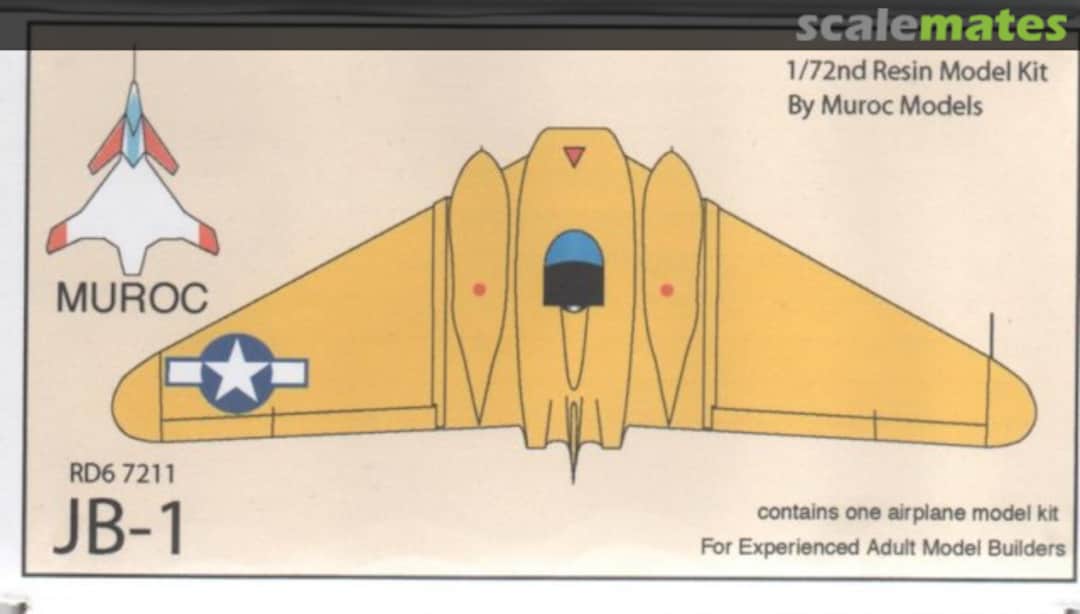Boxart JB-1 RD6 7211 Muroc Models