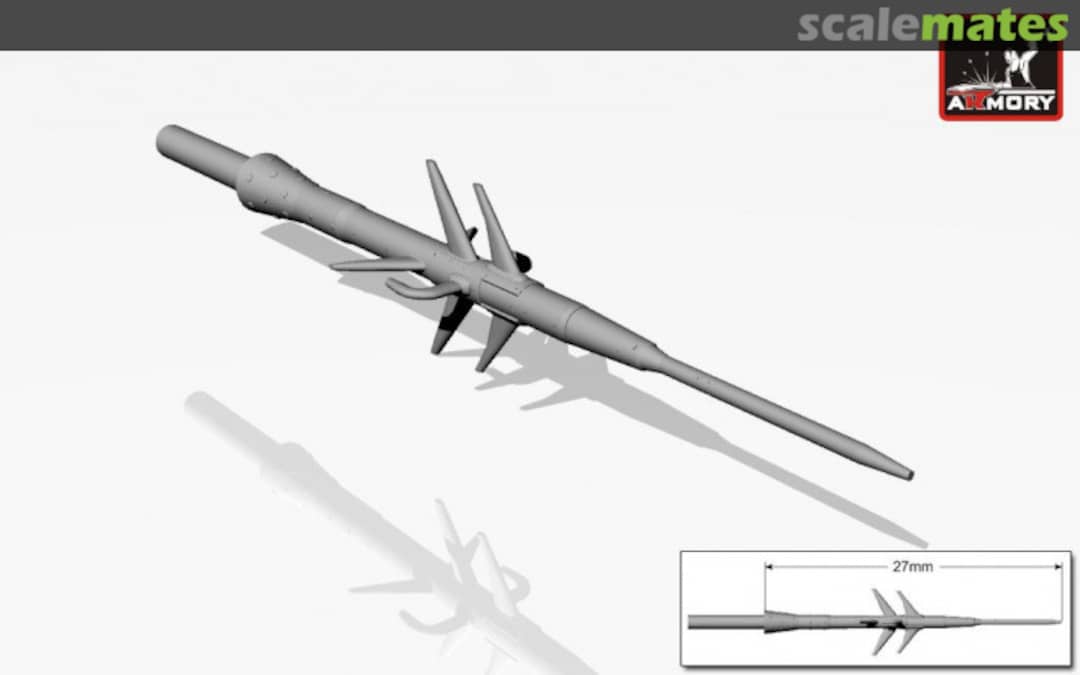 Boxart Mikoyan MiG-25R Foxbat series pitot MA4806 Armory Boxart Mikoyan MiG-25R Foxbat series pitot MA4806 Armory