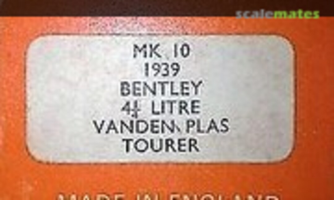 Bentley 4,5ltr. (Motorkits MK10)