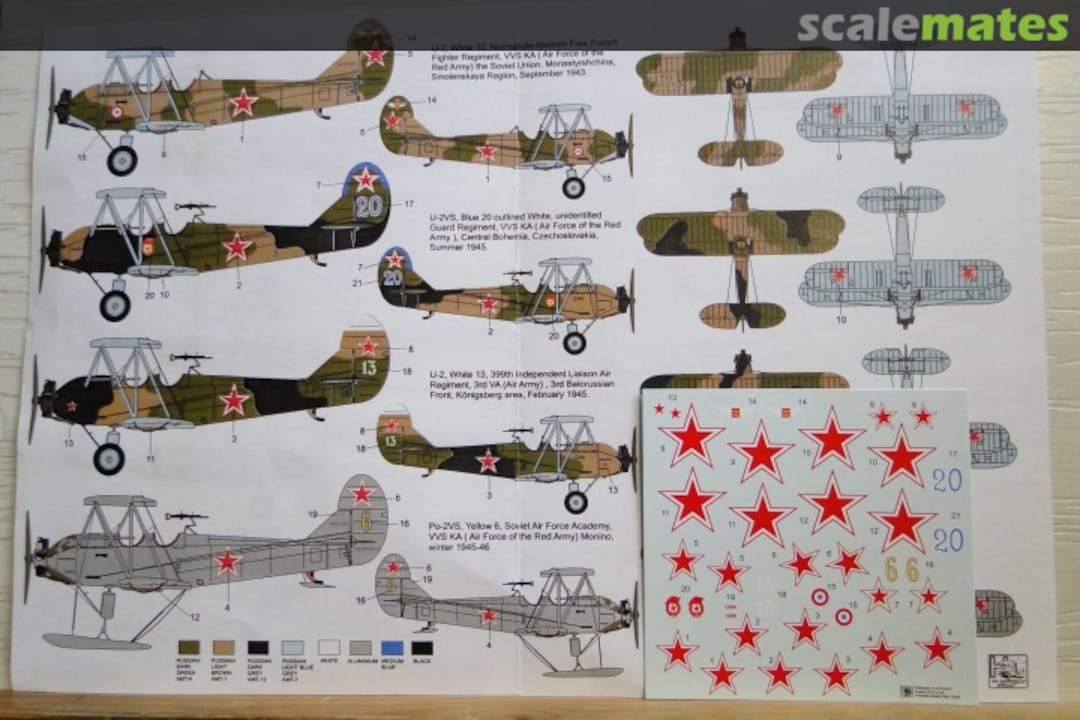Boxart Polikarpov U-2/PO-2VS HMD72026 H-Models Decals Boxart Polikarpov U-2/PO-2VS HMD72026 H-Models Decals