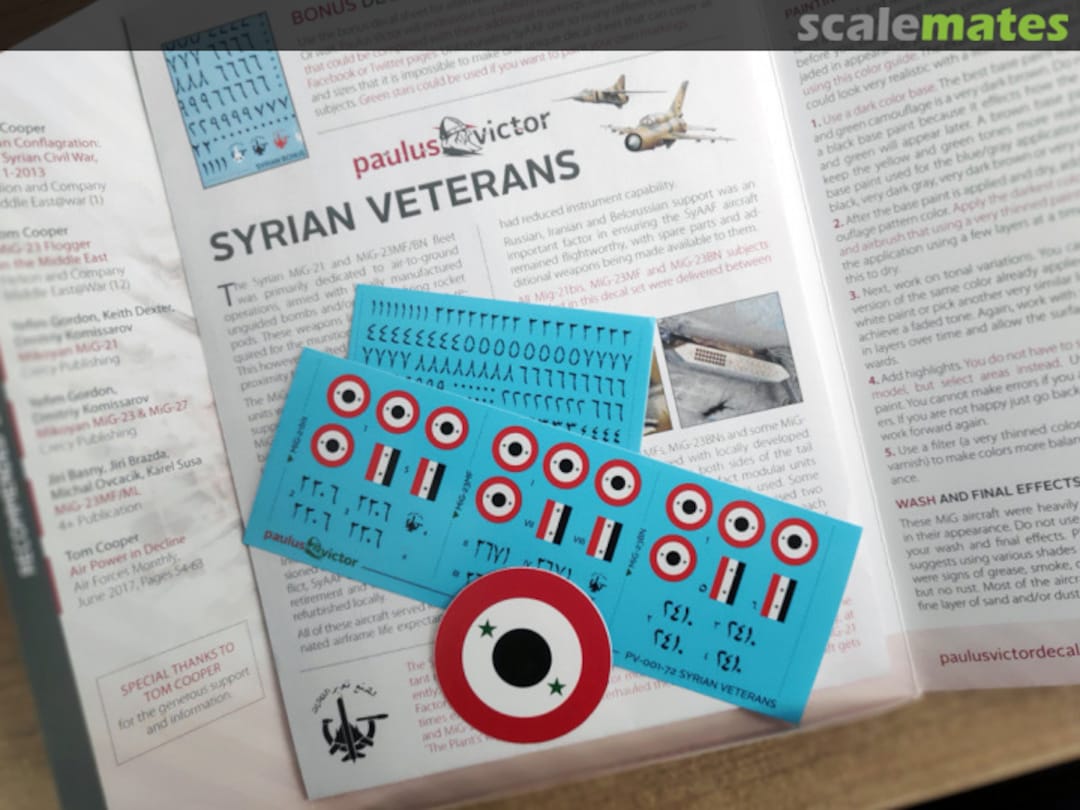 Contents Syrian Veterans PV-001-72 PaulusVictor Contents Syrian Veterans PV-001-72 PaulusVictor