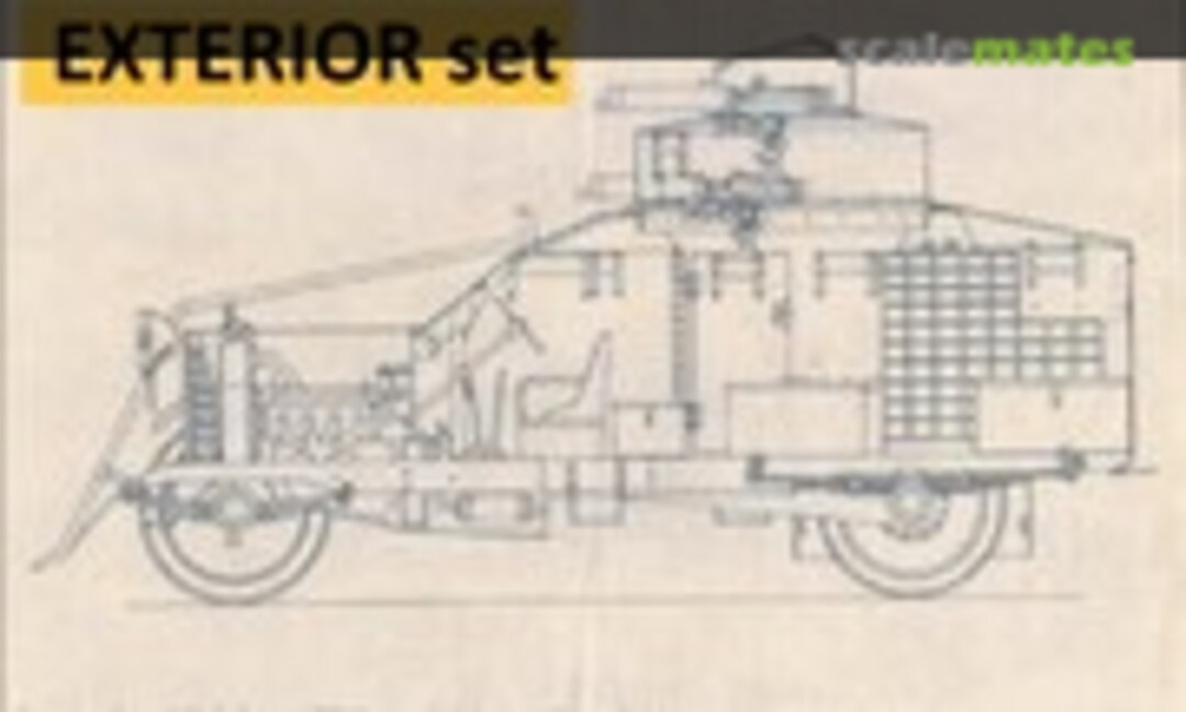 1:35 OA 1ZM Italian Armoured Car exterior set (ViZi models VZ35010)