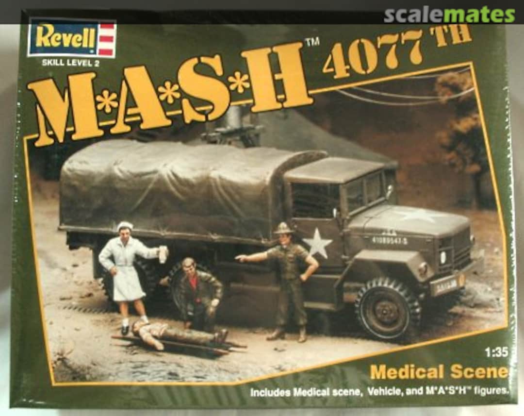 Boxart M*A*S*H 4077th 4820 Revell