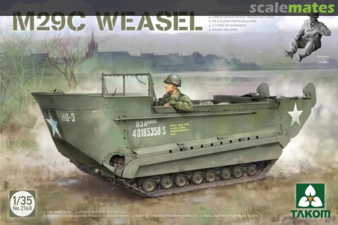 Boxart M29C Weasel 2168 Takom Boxart M29C Weasel 2168 Takom