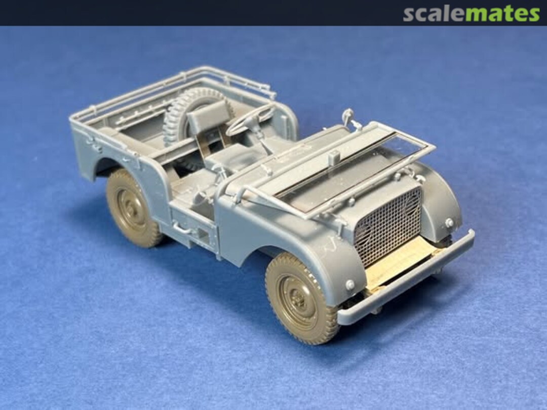 Boxart Land Rover Central Steering Prototype 1946 Conversion (3D Printed) 355002 Minor