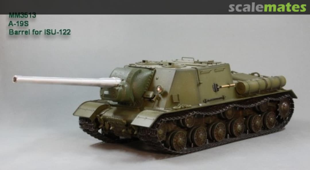 Boxart 122 mm A-19S barrel. ISU-122 MM3513 Magic Models Boxart 122 mm A-19S barrel. ISU-122 MM3513 Magic Models