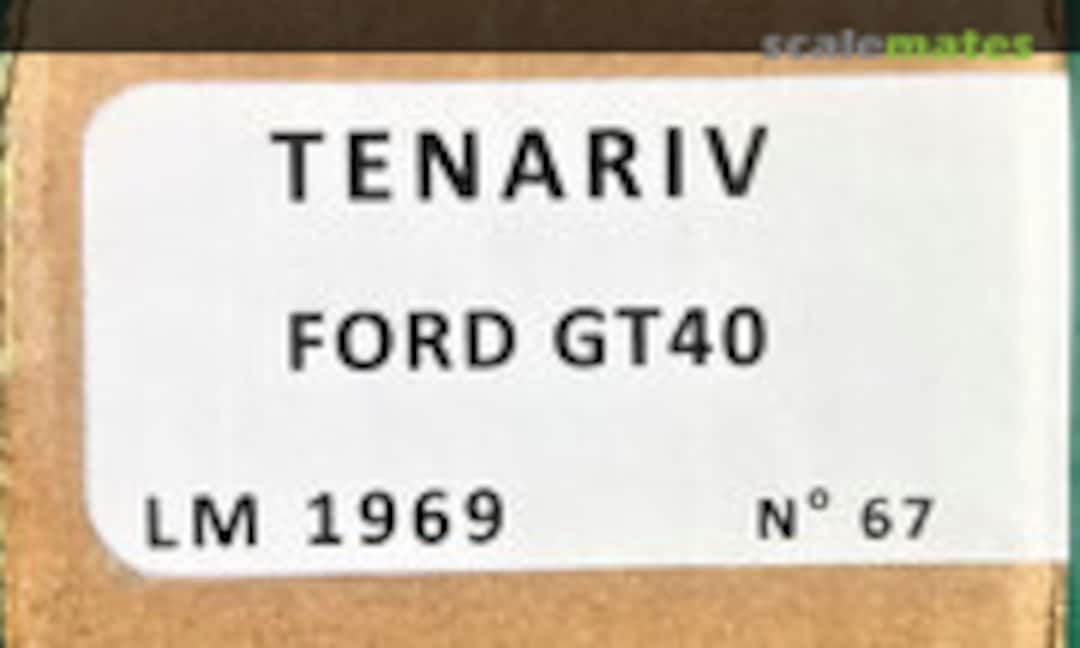 1:43 Ford GT40 (Tenariv 67)