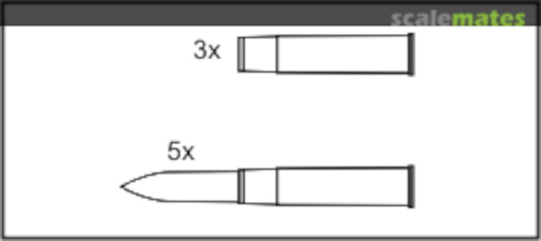 Boxart Ammo 75mm for M4 Sherman BE72008 CMK