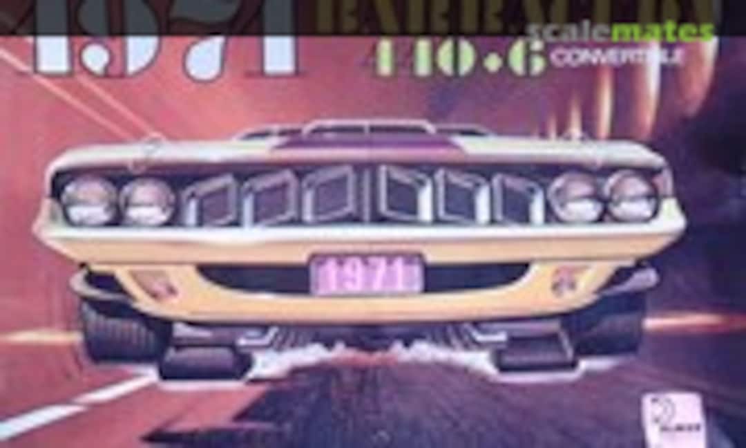 1:32 1971 Barracuda 440+6 Convertible (Palmer Plastics 7104-100)