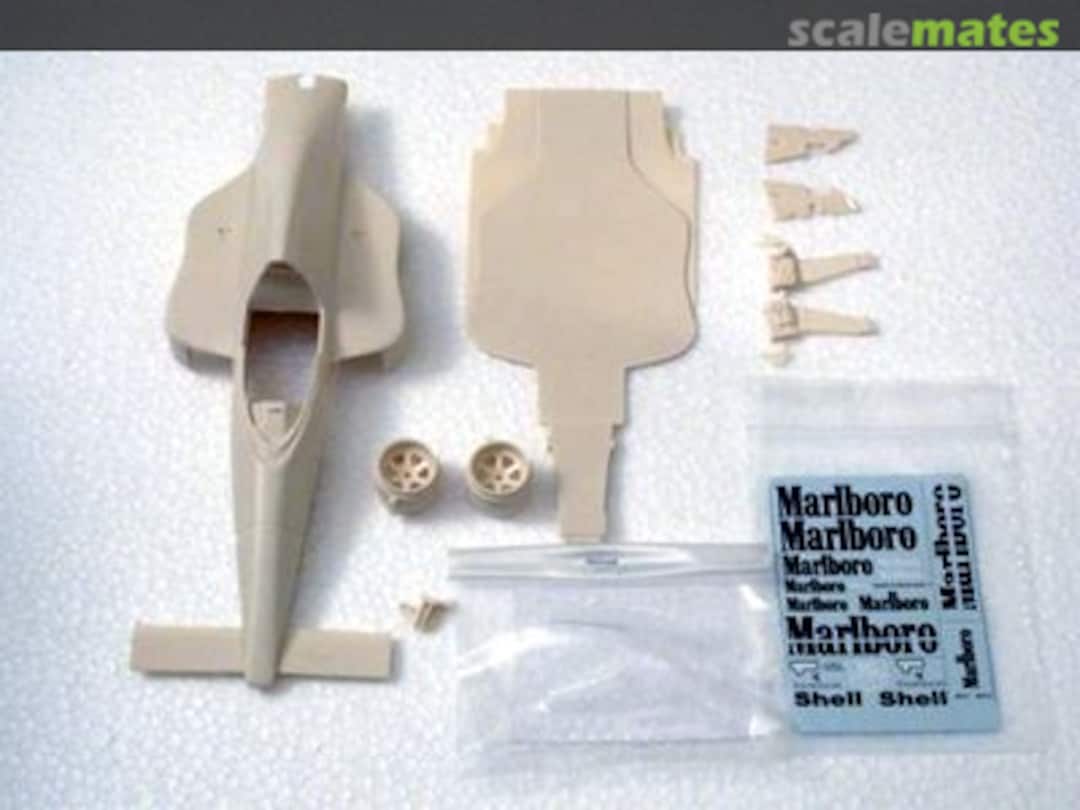 Boxart McLaren MP4/5 Honda MSMT006 MSM Creation Boxart McLaren MP4/5 Honda MSMT006 MSM Creation