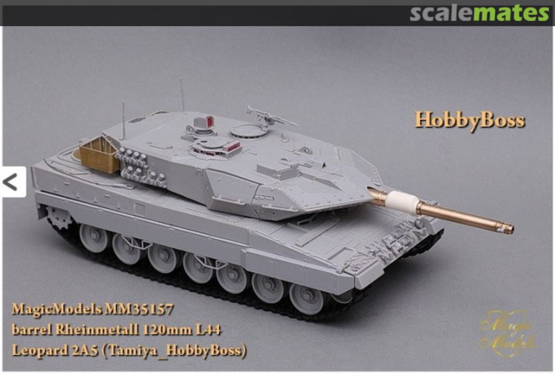 Boxart Rheinmetall 120mm L/44 Leopard 2A5 MM35157 Magic Models Boxart Rheinmetall 120mm L/44 Leopard 2A5 MM35157 Magic Models