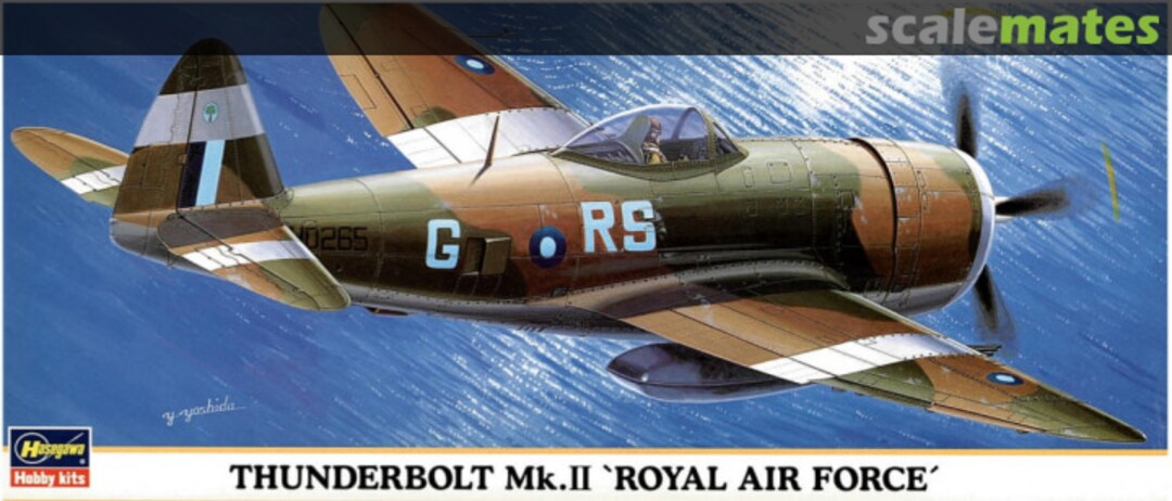 Boxart Thunderbolt Mk.II 'Royal Air Force' 00180 Hasegawa Boxart Thunderbolt Mk.II 'Royal Air Force' 00180 Hasegawa