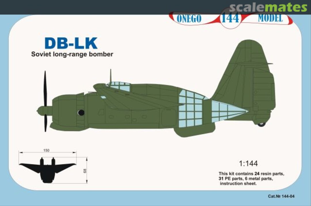 Boxart DB-LK 144-04 Onego Model Boxart DB-LK 144-04 Onego Model