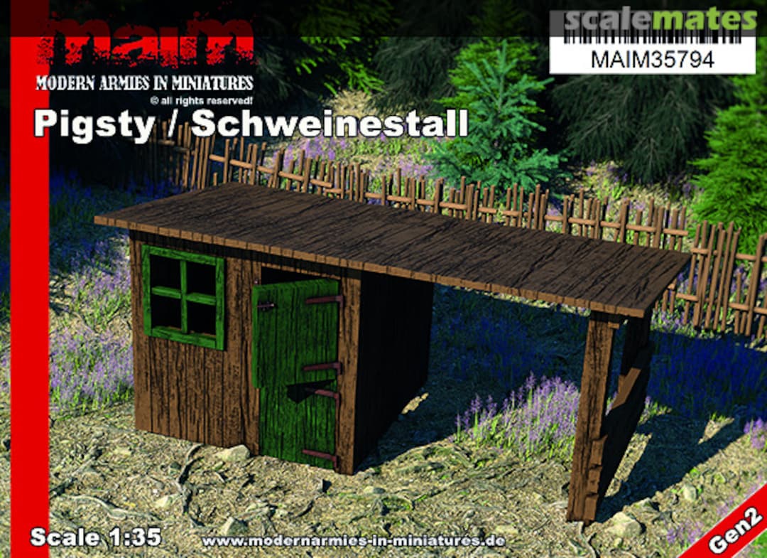 Boxart Pigsty / Schweinestall MAIM35794 MAiM Boxart Pigsty / Schweinestall MAIM35794 MAiM
