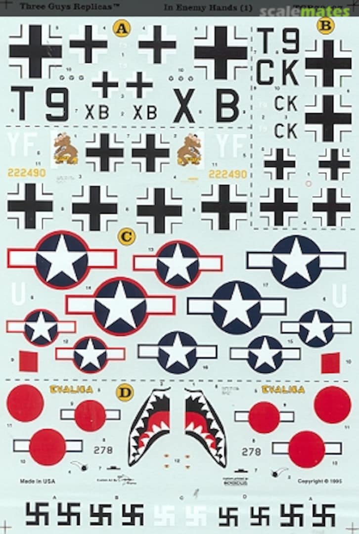 Boxart In Enemy Hands I TGR72007 Three Guys Replicas Boxart In Enemy Hands I TGR72007 Three Guys Replicas