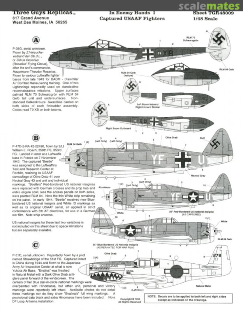 Contents In Enemy Hands I TGR72007 Three Guys Replicas Contents In Enemy Hands I TGR72007 Three Guys Replicas