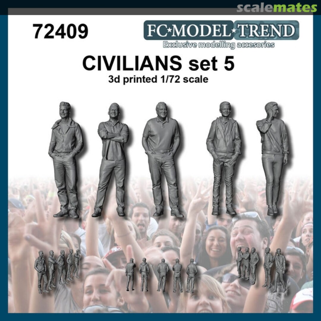 Boxart Civilians, Set 5 72409 FC Model Trend Boxart Civilians, Set 5 72409 FC Model Trend
