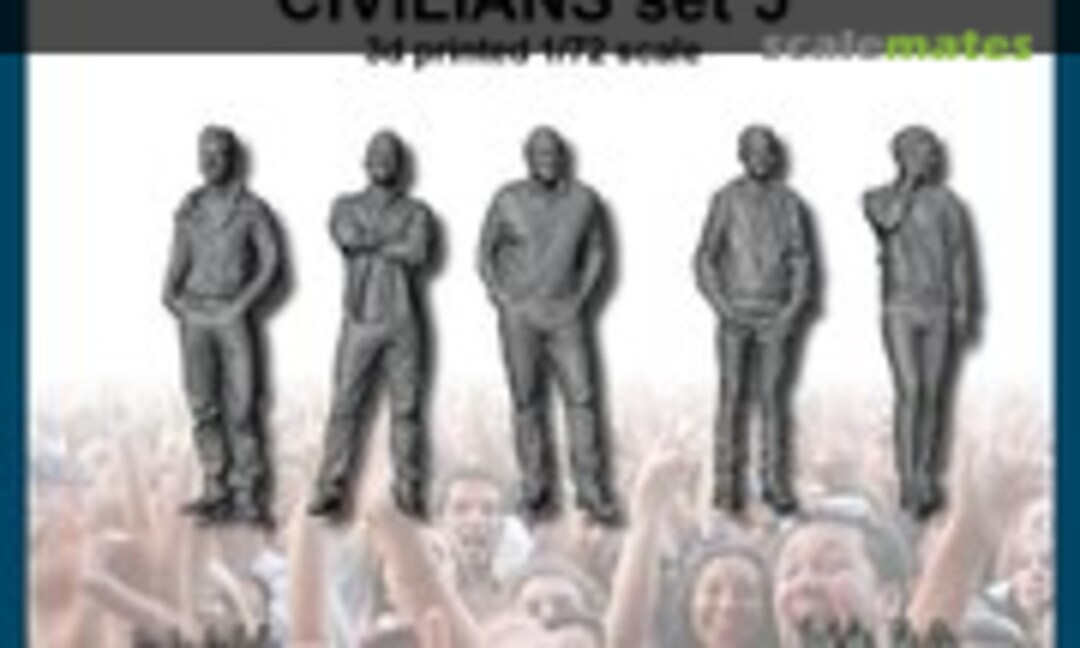 1:72 Civilians, Set 5 (FC Model Trend 72409) 72409