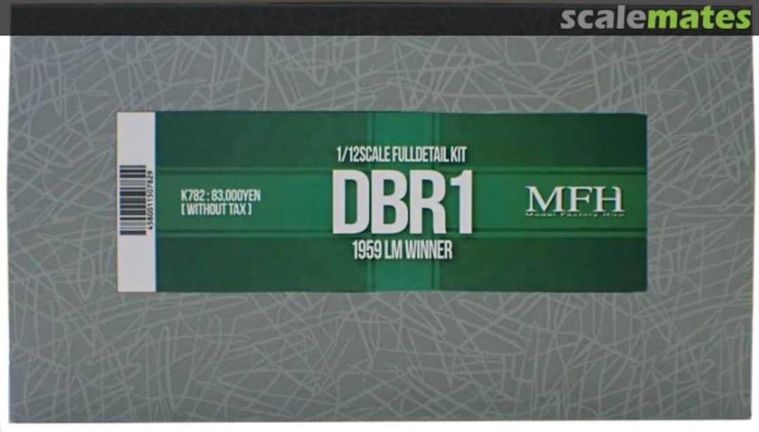 Boxart Aston Martin DBR1 K-782 Model Factory Hiro Boxart Aston Martin DBR1 K-782 Model Factory Hiro