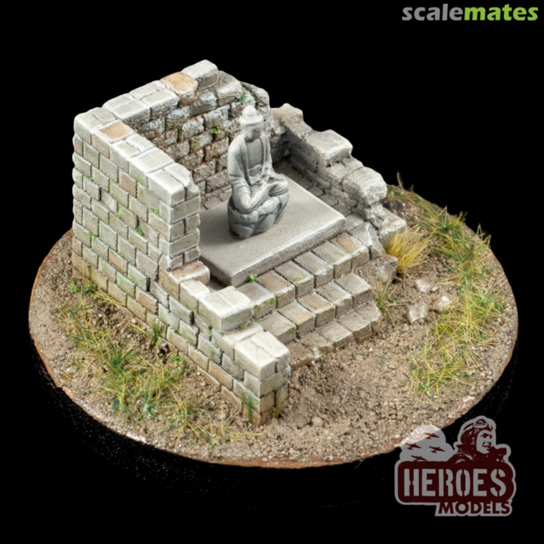 Boxart Buddhist temple ruins HM-R14434 Heroes Models Boxart Buddhist temple ruins HM-R14434 Heroes Models