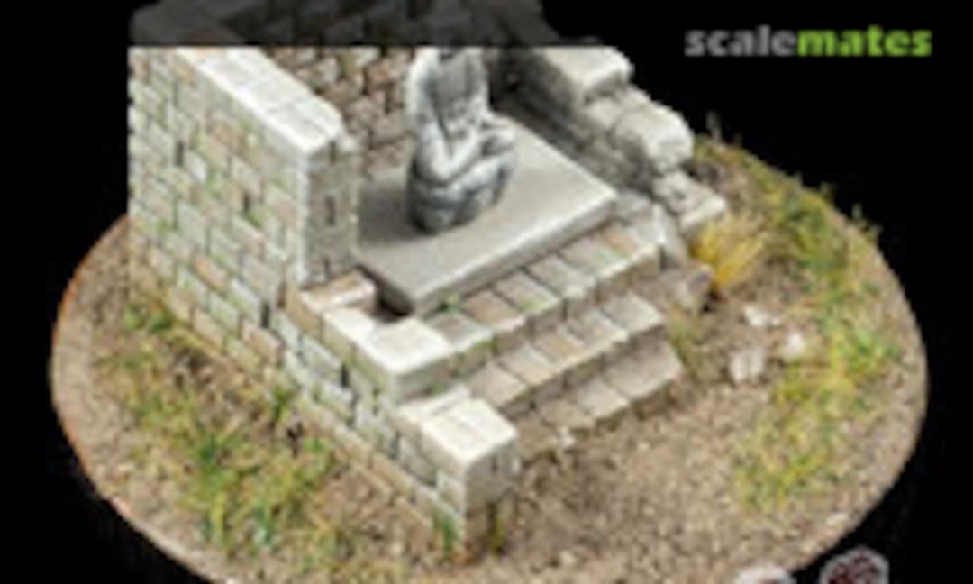 1:144 Buddhist temple ruins (Heroes Models HM-R14434) HM-R14434