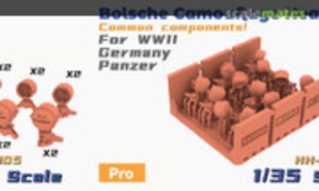 1:35 Bolsche (Bosch) Camouflage Headlight (Heavy Hobby HH-35005) HH-35005