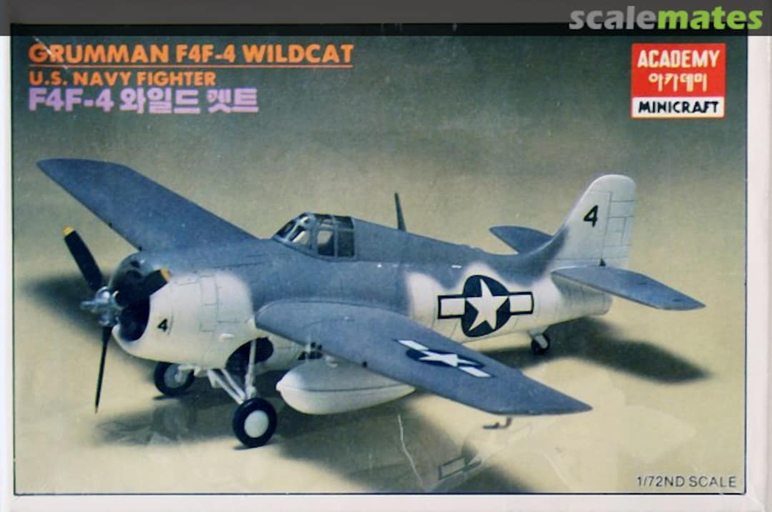 Boxart Grumman F4F-4 Wildcat 1650 Academy/Minicraft Boxart Grumman F4F-4 Wildcat 1650 Academy/Minicraft