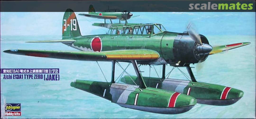 Boxart Aichi E13A1 Type Zero (Jake) 717 Hasegawa Boxart Aichi E13A1 Type Zero (Jake) 717 Hasegawa