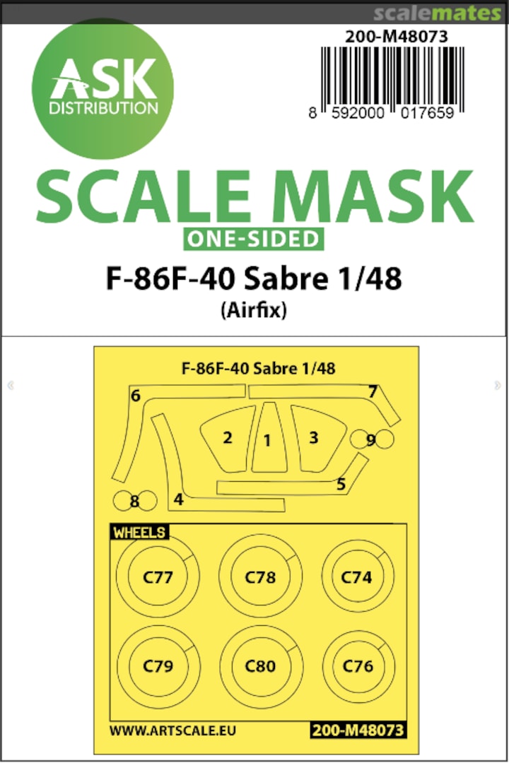 Boxart F-86F-40 Sabre 200-M48073 ASK