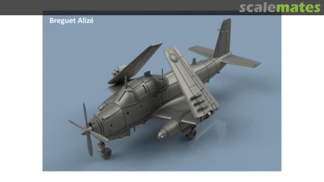Boxart Breguet Alizé - folded wings 3D 350 092 L'Arsenal Boxart Breguet Alizé - folded wings 3D 350 092 L'Arsenal