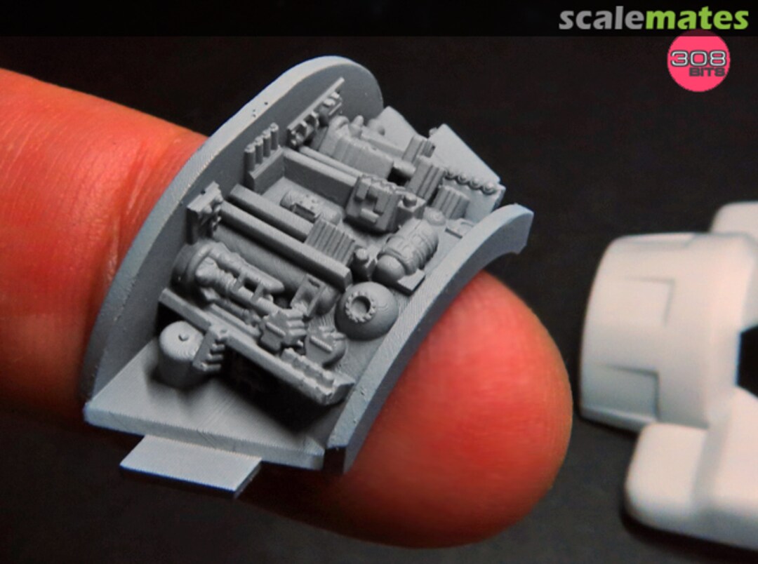 Boxart UFO Interceptor engine greebles UFO15 308 Bits