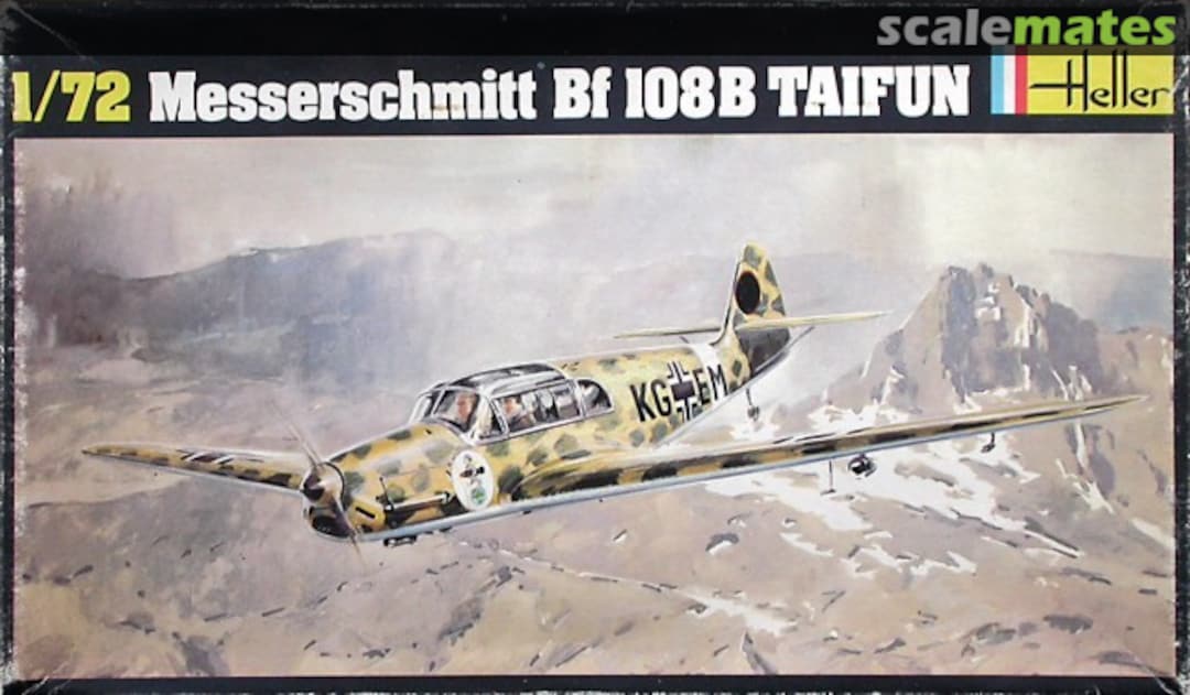 Boxart Messerschmitt Bf 108 B Taifun 231 Heller Boxart Messerschmitt Bf 108 B Taifun 231 Heller
